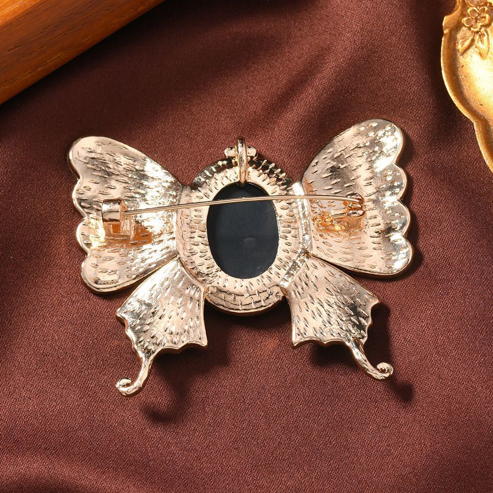 Victorian Cameo Butterfly Brooch