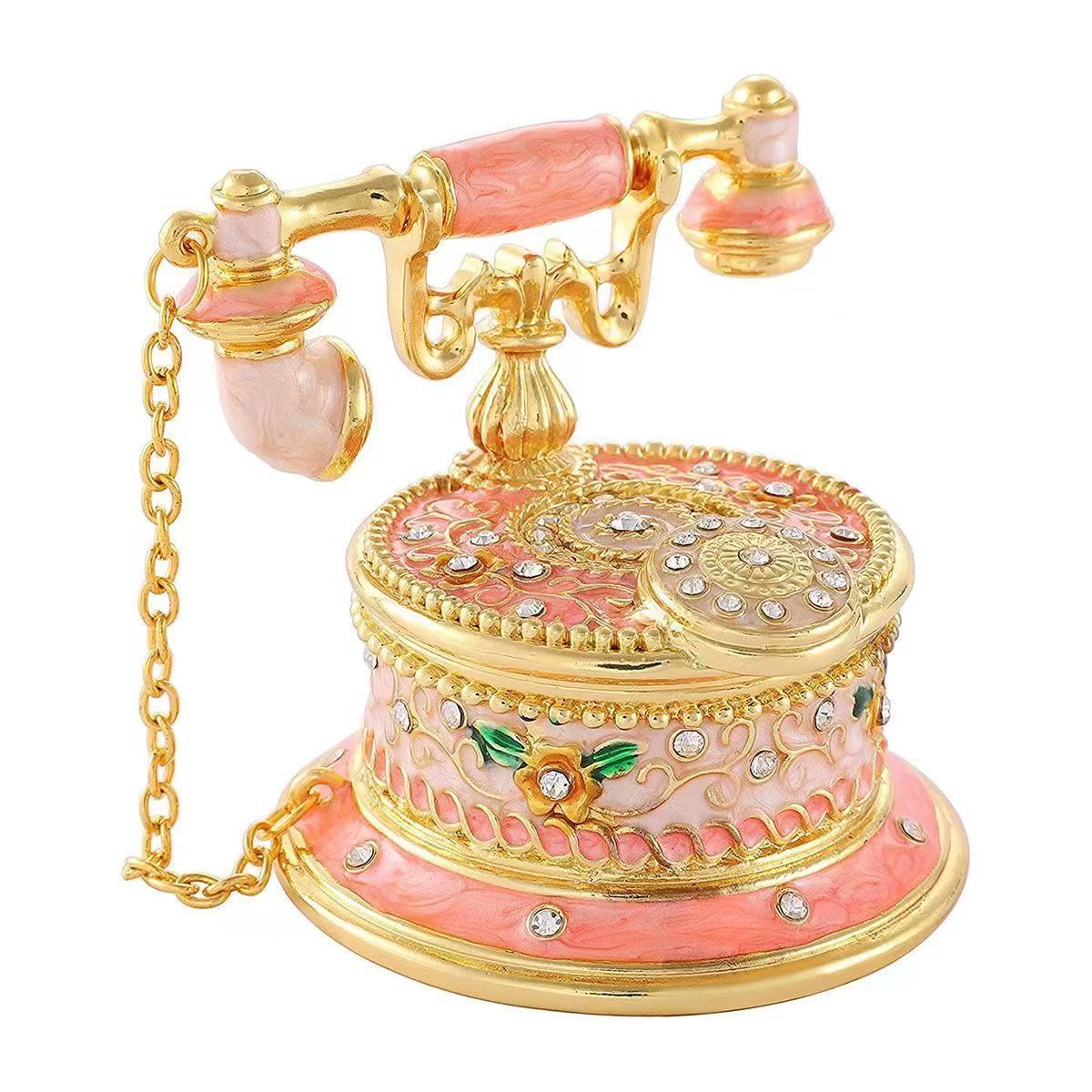 Belle Époque Telephone Trinket Box